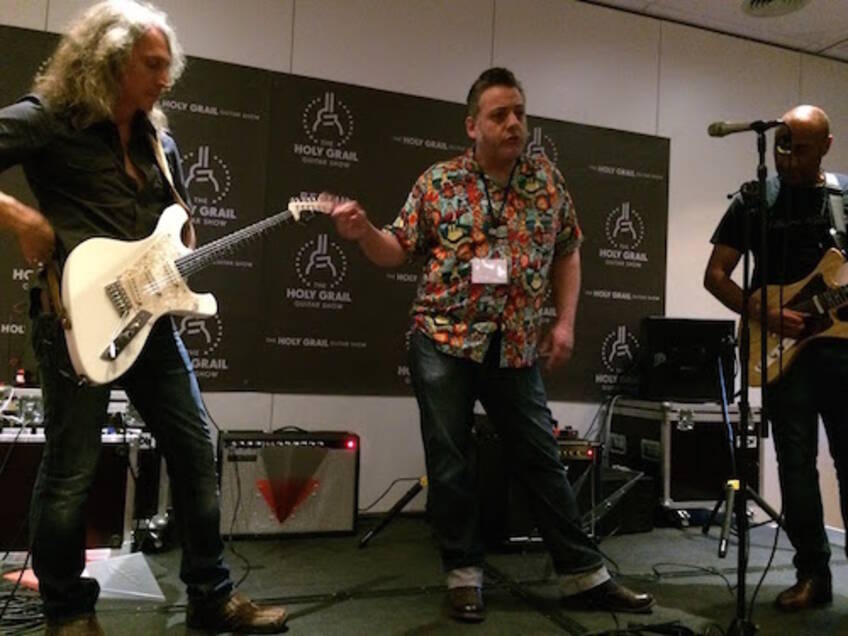 Bare Knuckle Hilko Guitars Holy Grail Guitar Show