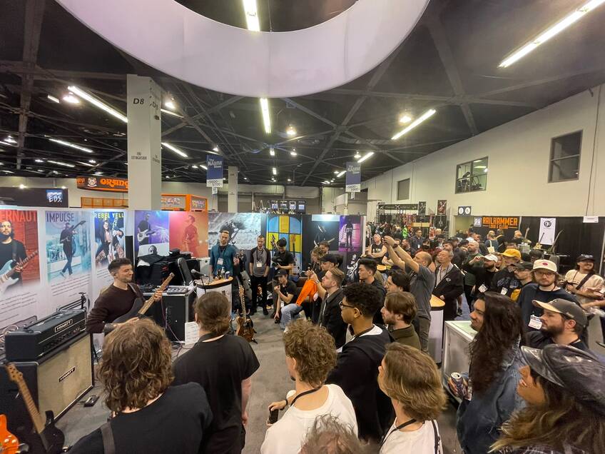 connor kaminski bare knuckle pickups namm