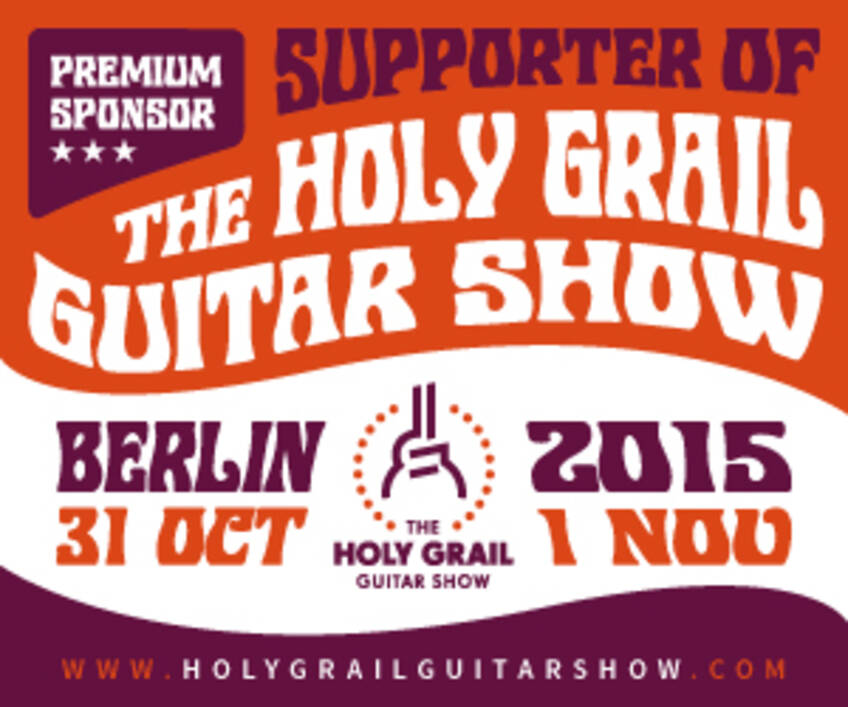 Bare Knuckle Holy Grail Guitar Show Sponsor
