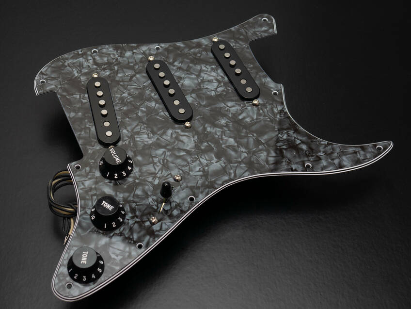 Irish tour black prewired guard